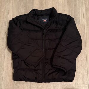 Place boys Classic Black Puffer Jacket